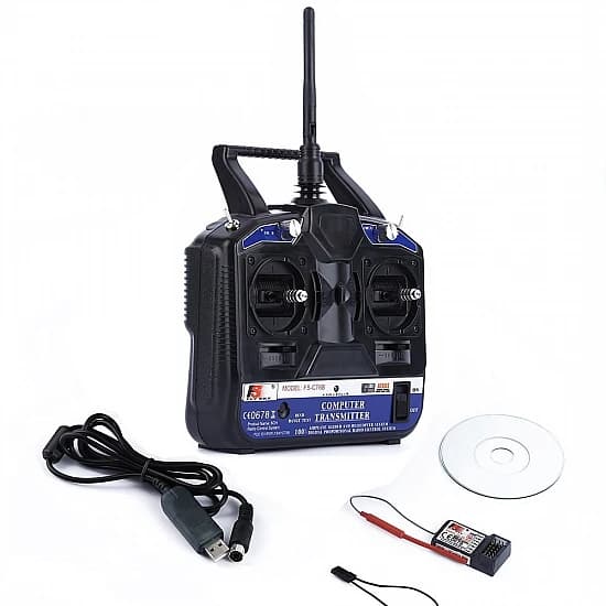 FlySky FS-CT6B 2.4G 6CH Radio Set System with RX FS-R6B receiver slide 1